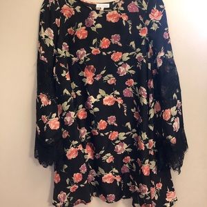 Flowy floral dress